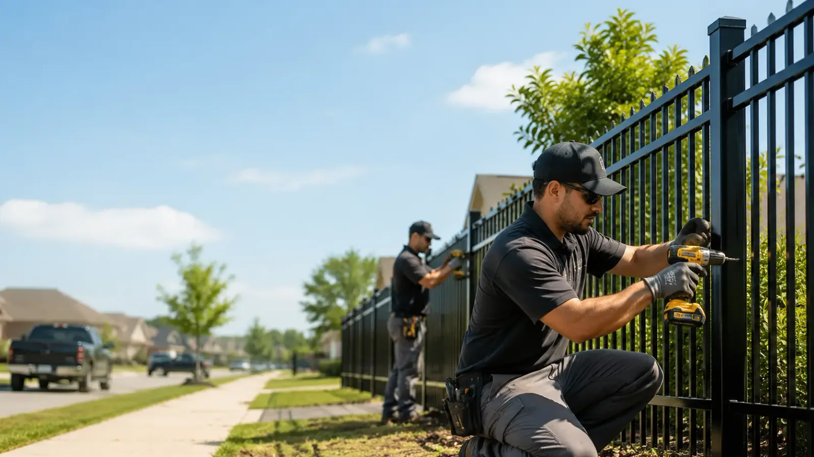 Metal Fence Installation in Churchton, MD